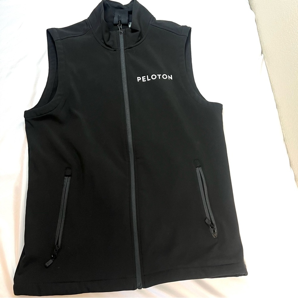 Peloton Stormtech Black Full Zip Performance Vest… - image 9